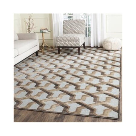 Safavieh Paradise Small Rectangle Area Rug Soft Anthracite & Aqua - 4 x 5 ft. 7 in. PAR354-3370-4